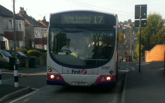 Number 17 bus service