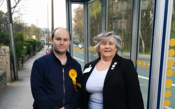 Richard Shaw is supporting calls by local residents for improvements to local bus stops.